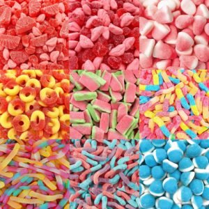 Bulk gummy candy
