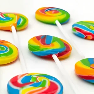 Colorful Swirl Round Lollipop