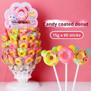 Donut Shape Lollipop Candy