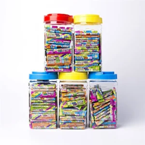 Jar Packed Stick Gum Candy