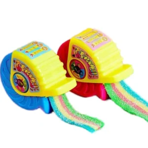 Rainbow Sour Belt Gummy Candy