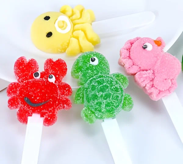 Sea Animal Jelly Lollipop