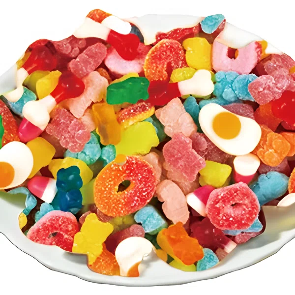 Sweet Sour Flavor Gummy Candy