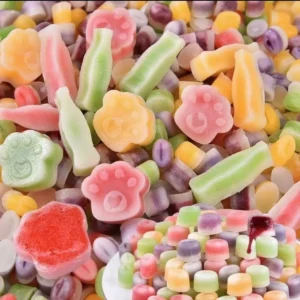 Wax Bottle Gummy Candy